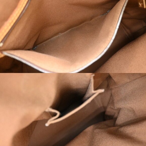 LOUIS VUITTON Cabas Mezzo Shoulder Bag Monogram Leather Brown M51151 82KB425 - Picture 13 of 15